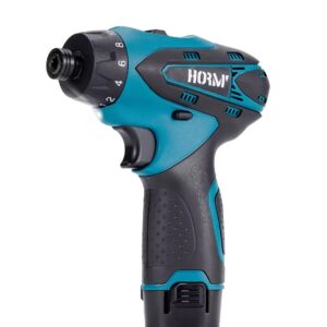 12V 28N.m Cordless Electric Screwdriver Dual Speed ​​Electric Drill Driver 1/4" Drill Chuck Repair Power Tool